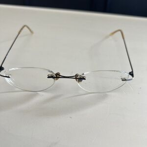 Totally Rimless TR-102 Saphire Rimless Eyeglasses Frame 47-19-135‎ SPH